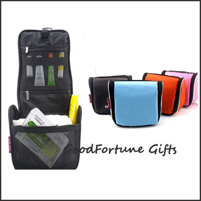 Customization Cosmetic Expandable Wash Bag Expandable Toiletry Bag 3 Compartments