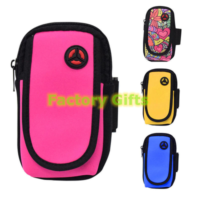 Personalised Business Gift Bags Sports Arm Bag For With Phone Holder Water Resistant