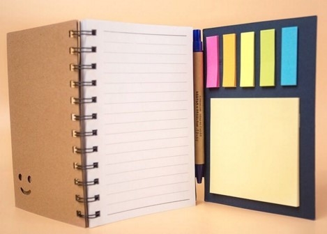 Eco Kraft Diario De Juarez Diary Notebooks Custom Branding Screen Print