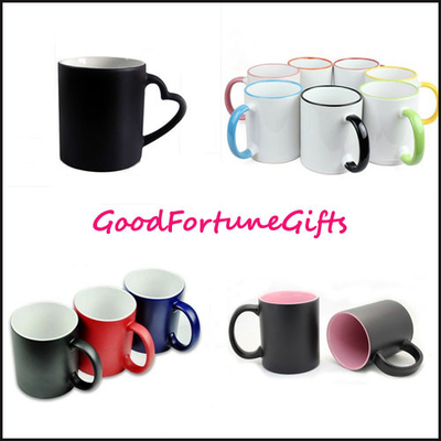 12ounces Sublimation Printed Mug And Cup Matte Gloss Promotional Ceramic Coffee Mug