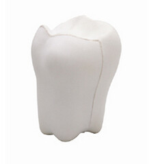 Personalized Logo Squeeze Stress Balls Tooth Shape Stress Relief Balls For Dental Promotion