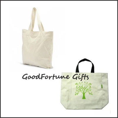 Premium Thick Organic Cotton Tote Bag Custom Business Bag High Durability
