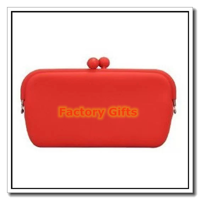 Eco Friendly Personalized Silicone Coin Purse Silicone Coin Bag For Travel Money Storage