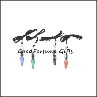 Versatile Use Personalized Ballpoint Pens Gift Retractable Lanyard Pen For Trade Shows