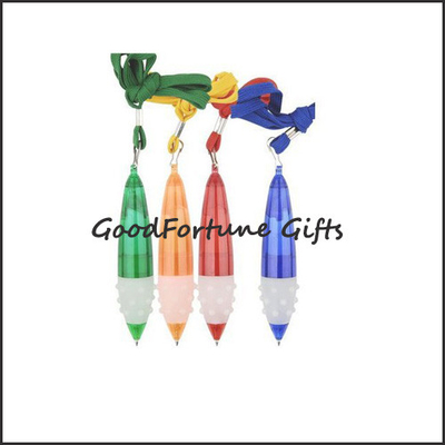 Versatile Use Personalized Ballpoint Pens Gift Retractable Lanyard Pen For Trade Shows