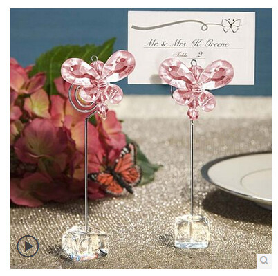 Unique Promotional Gift Table Business Card Holder Wedding Table Card Holder