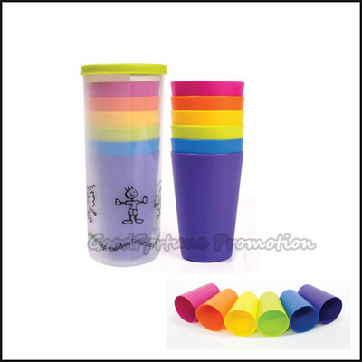 6 In 1 Multi Function Water Bottle Rainbow Custom Water Cup For Party Home Gifts