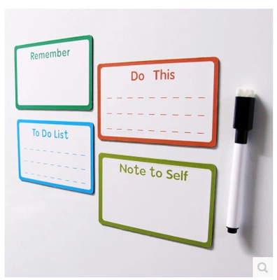 Customing Erasable Magnetic Fridge Notebook Soft Flexible With Pen