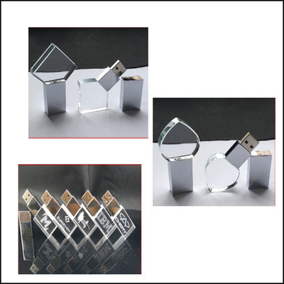 Luxury Promotional Business Gifts High Speed Crystal Usb Flash Drive 8GB Exquisite