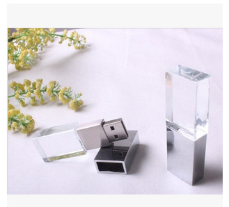 Luxury Promotional Business Gifts High Speed Crystal Usb Flash Drive 8GB Exquisite