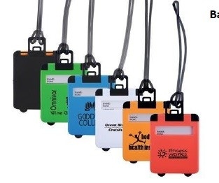 Custom Branding Abs Plastic Luggage Tags  Luggage Bag Tags Secure Attachment