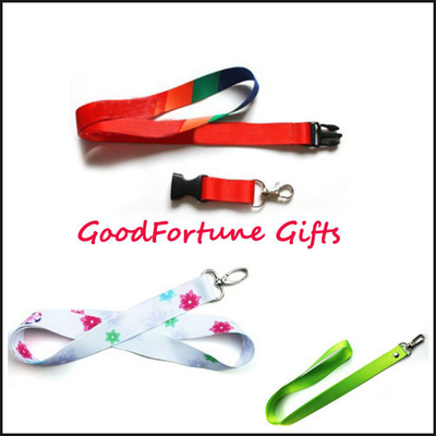 18 Inches Custom Logo Lanyards Adjustable Neck Lanyard With Hook One Size