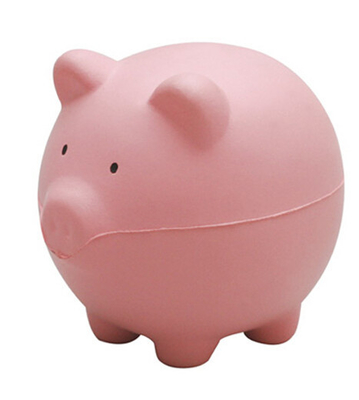 Relaxation Elephant Stress Ball Customizable Animal Shaped Stress Toys 2.5 Inches