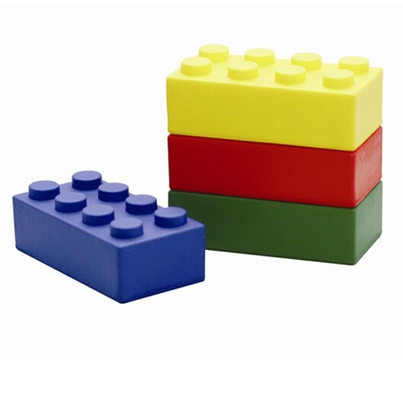 Innovative Brick Puzzle Game Pu Foam Stress Ball Squishy Stress Ball For Relaxation