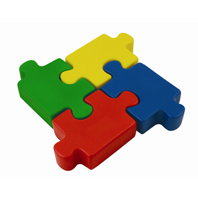 Innovative Brick Puzzle Game Pu Foam Stress Ball Squishy Stress Ball For Relaxation