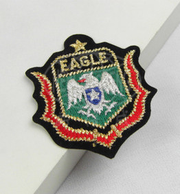 Embossing 3d Embroidery Patch Customizable Memorable With Stylish Design