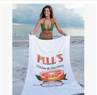 Quick Drying Oversized Custom Microfiber Beach Towels Sand Free
