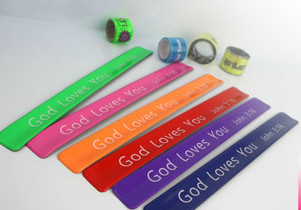 Weather Resistant Cycling Wristband Lightweight Outdoor Promotional Products