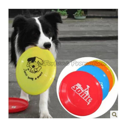 Soft Rubber Training Dog Flying Disc Soft Dog Frisbee Aerodynamic Design