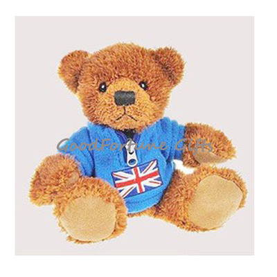 Medium Sized Custom Plush Teddy Bear Stuffed Brown Teddy Bear For Business Gifts