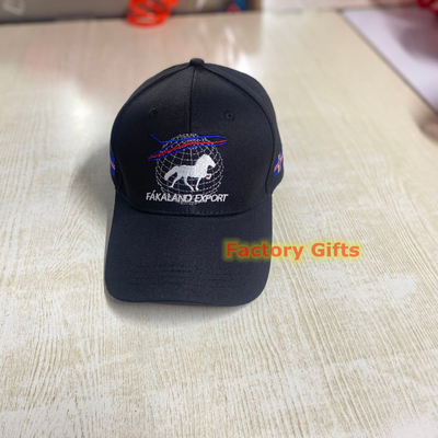 Cotton 6 Panel Trucker Hat Brushed Baseball With Embroidery Printed Logo
