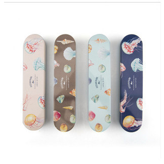 Full Color Custom Promotional Packaging Tin Can Candy Metal Tin Storage Box With Hinged Lid